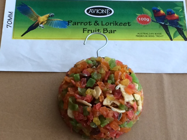 AVIONE PARROT LORIKEET FRUIT LOLLYPOP